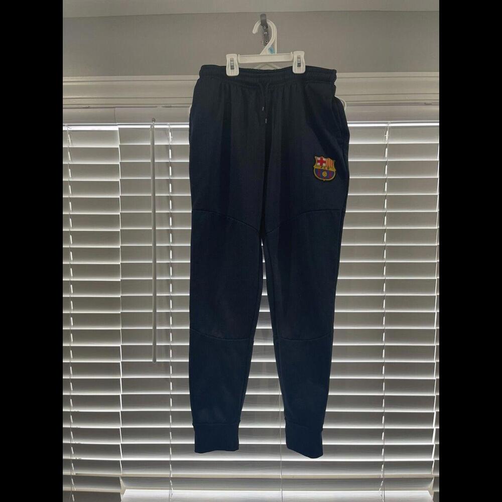 FC Barcelona Size Medium Soccer Warmup Training Pants